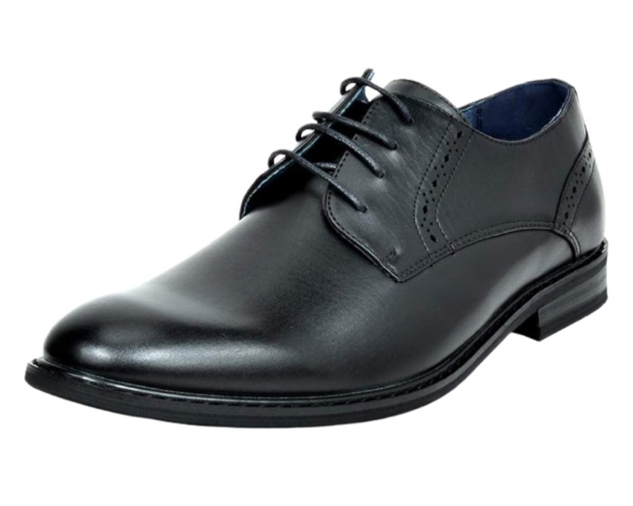 Size 14 mens black dress shoes