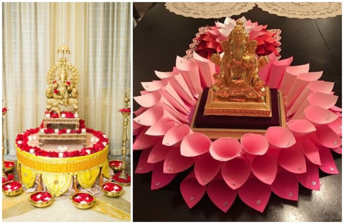 How to make a ganpati decoration