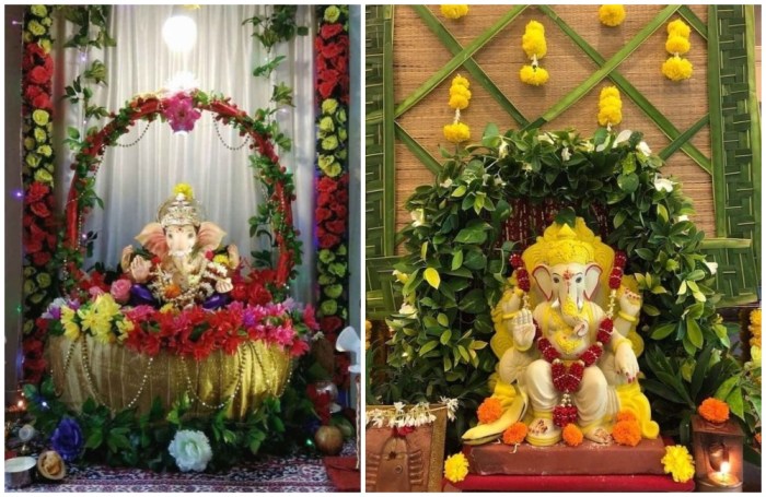 How to make a ganpati decoration