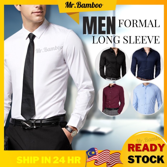 Men's dress shirts slim fit