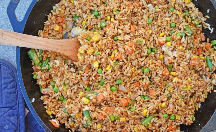 How to cook fried rice kerala style