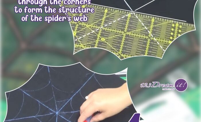 How to make a spider web decoration