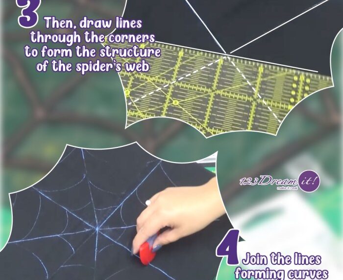 How to make a spider web decoration