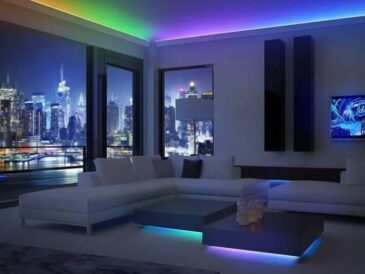 How to decorate room with led strip lights