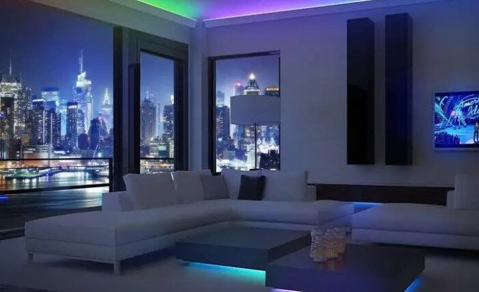 How to decorate room with led strip lights