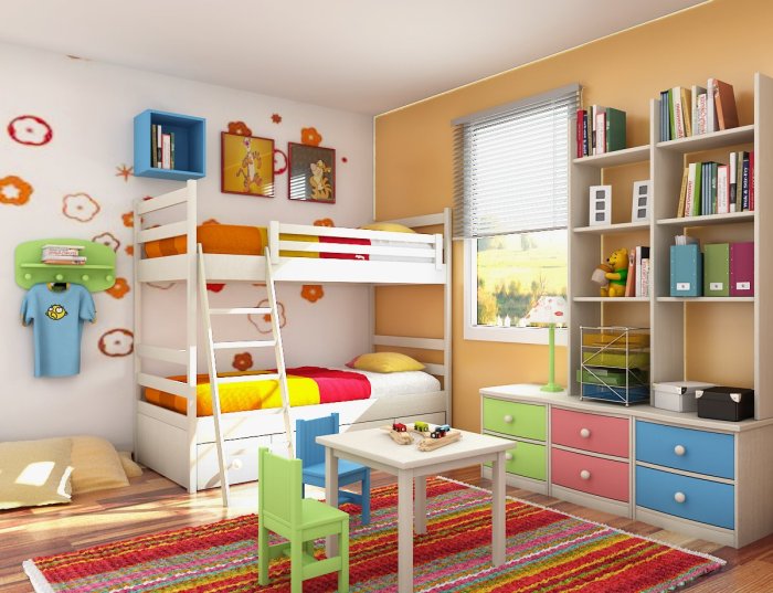 How to decorate kid room