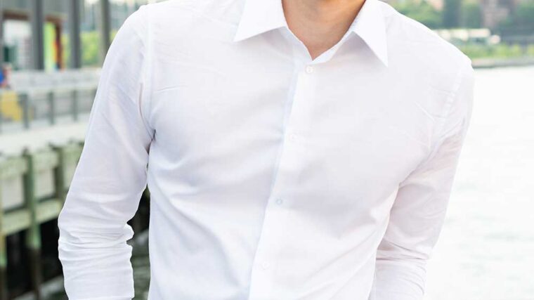 Mens white dress shirts sale