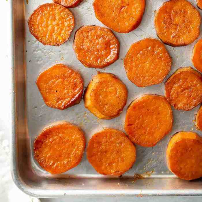 Sweet potatoes roasted oven recipe recipes potato cooking roast jessicagavin taste foil dishes easier think than perfect thanksgiving changer grab