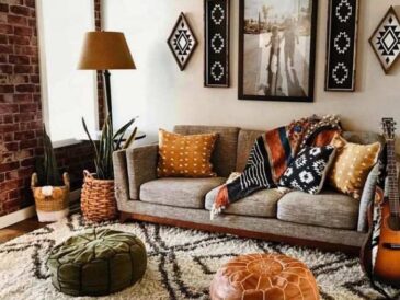 What is boho chic decorating style