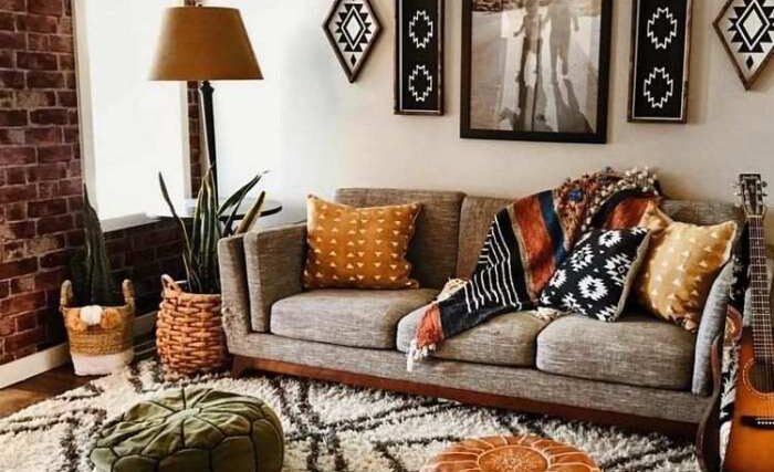 What is boho chic decorating style